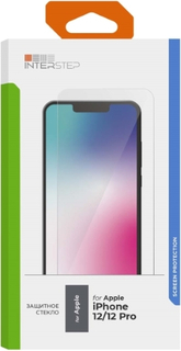 Защитное стекло InterStep для iPhone 12/12 Pro (IS-TG-IPH012PRO-01IF00-ELGD03) для iPhone 12/12 Pro (IS-TG-IPH012PRO-01IF00-ELGD03)