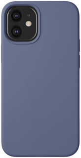 Чехол Deppa Liquid Silicone Pro для iPhone 12 mini, серо-лавандовый (87794) Liquid Silicone Pro для iPhone 12 mini, серо-лавандовый (87794)