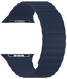 Ремешок LYAMBDA Pollux для Apple Watch 38/40/41mm, кожа Dark Blue (DSP-24-40-DB) Pollux для Apple Watch 38/40/41mm, кожа Dark Blue (DSP-24-40-DB)