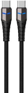 Кабель TFN USB/Type-C, 1,2m Knight Black (TFN-CKNUSBCC12MBK) USB/Type-C, 1,2m Knight Black (TFN-CKNUSBCC12MBK)