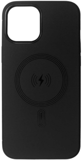 Чехол InterStep Magsafe Candy для iPhone 12 Pro Max, чёрный (IS-FCC-IPH012PRM-MN01O-ELGD00) Magsafe Candy для iPhone 12 Pro Max, чёрный (IS-FCC-IPH012PRM-MN01O-ELGD00)