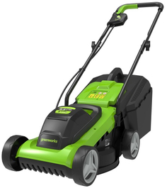 Газонокосилка аккумуляторная Greenworks G24LM32K2, c АКБ 2 Ah и ЗУ 0,5 Ач (2509607) G24LM32K2, c АКБ 2 Ah и ЗУ 0,5 Ач (2509607)
