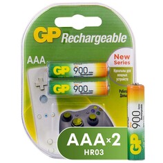 Аккумулятор GP АAА(LR03), 2 шт (GP90PROAAAHC-2CRC2) АAА(LR03), 2 шт (GP90PROAAAHC-2CRC2)