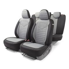 Чехлы для автомобильных сидений AutoProfi Linen LIN-1505 Black/Light Grey Linen LIN-1505 Black/Light Grey