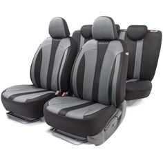 Чехлы для автомобильных сидений AutoProfi Performance PRF-1505 Black/Grey Performance PRF-1505 Black/Grey
