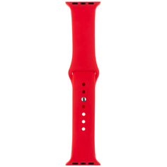Ремешок InterStep Sport для Apple Watch 38mm/40mm, силикон, красный (HWE-AWB40SPT-NP0004O-K400) Sport для Apple Watch 38mm/40mm, силикон, красный (HWE-AWB40SPT-NP0004O-K400)