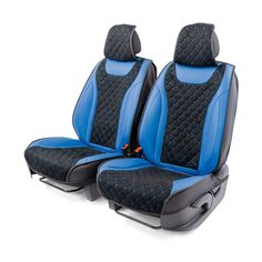 Накидки на сиденье CARPERFORMANCE 3D передние, экокожа, 2 шт Black/Blue (CUS-3044 BK/BL) 3D передние, экокожа, 2 шт Black/Blue (CUS-3044 BK/BL)