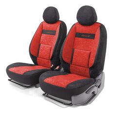 Чехол для автомобильного сиденья AutoProfi Comfort Com-0405 BK/RD, велюр Comfort Com-0405 BK/RD, велюр