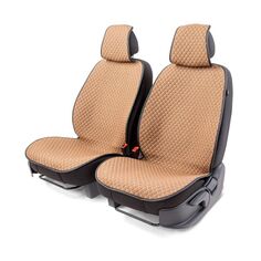 Накидки на сиденье CARPERFORMANCE передние, лен, 2 шт Black/Beige (CUS-1052 BR/BE) передние, лен, 2 шт Black/Beige (CUS-1052 BR/BE)