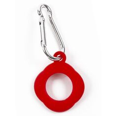 Брелок Red Line для Apple AirTag, с карабином, облако, красный (УТ000026022) для Apple AirTag, с карабином, облако, красный (УТ000026022)