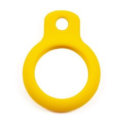 Брелок Red Line для Apple AirTag, силиконовый, с кольцом, желтый (УТ000025963) для Apple AirTag, силиконовый, с кольцом, желтый (УТ000025963)