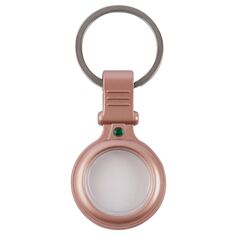 Брелок Red Line для Apple AirTag, металлический, с зажимом Pink (УТ000025979) для Apple AirTag, металлический, с зажимом Pink (УТ000025979)