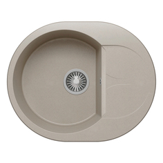 Мойка кухонная POLYGRAN ATOL-620 №14, серая (678941) ATOL-620 №14, серая (678941)