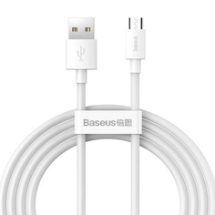 Кабель Baseus Simple Wisdom Kit TZCAMZJ-02, USB-MicroUSB, 1,5m (УТ000025051) Simple Wisdom Kit TZCAMZJ-02, USB-MicroUSB, 1,5m (УТ000025051)