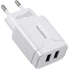 Сетевое зарядное устройство Borofone BA37A Speedy, 2USB, 2,4A White (УТ000022870) BA37A Speedy, 2USB, 2,4A White (УТ000022870)