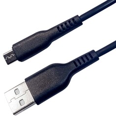 Кабель Gal USB A-micro USB B, 2A, 1m Black (2444) USB A-micro USB B, 2A, 1m Black (2444)