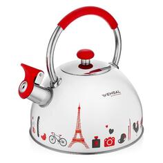 Чайник со свистком VENSAL Paris, 2,5 л (VS3001) Paris, 2,5 л (VS3001)