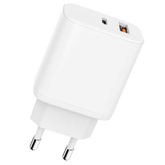 Сетевое зарядное устройство Carmega USB A+C 20W White (CAR-WC104) USB A+C 20W White (CAR-WC104)