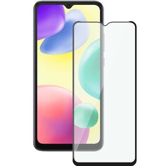 Защитное стекло с рамкой 2.5D Deppa для Xiaomi Redmi 10A (2022), 0,3 мм, черная рамка (62905) для Xiaomi Redmi 10A (2022), 0,3 мм, черная рамка (62905)