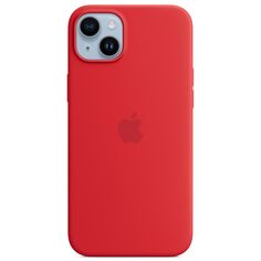 Чехол Apple для iPhone 14 Plus Silicone MagSafe (PRODUCT)RED (MPT63) для iPhone 14 Plus Silicone MagSafe (PRODUCT)RED (MPT63)