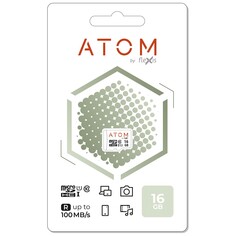 Карта памяти Atom microSDHC UHS-1 U1 16GB (AMSDU1/16GB) microSDHC UHS-1 U1 16GB (AMSDU1/16GB)