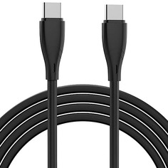 Кабель Carmega USB Type-C-Type-C PVC 1m Black (CAR-C-CC-PVC-1M-BK) USB Type-C-Type-C PVC 1m Black (CAR-C-CC-PVC-1M-BK)