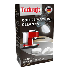 Таблетки для кофемашины Tatkraft от кофейных масел, с активным кислородом, 20 шт (13803) от кофейных масел, с активным кислородом, 20 шт (13803)