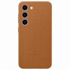 Чехол Samsung Leather Case для Galaxy S23 Camel (EF-VS911LAEGRU) Leather Case для Galaxy S23 Camel (EF-VS911LAEGRU)