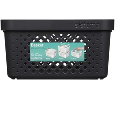 Корзина Sistema Home, 5,25 л, черная (51211) Home, 5,25 л, черная (51211)