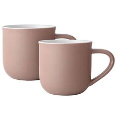 Набор чайных кружек Viva Scandinavia Minima, 350 мл, 2 шт, розовый (V81250) Minima, 350 мл, 2 шт, розовый (V81250)