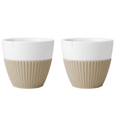 Набор чайных стаканов Viva Scandinavia Anytime, 250 мл, 2 шт, бежевый (V25466) Anytime, 250 мл, 2 шт, бежевый (V25466)