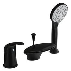 Смеситель на борт ванны Orange Iris M41-333b, черный Iris M41-333b, черный