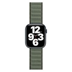 Ремешок Red Line для Apple Watch S3-S8/SE, волнистый, нейлон, 38/40/41mm Olive (УТ000033391) для Apple Watch S3-S8/SE, волнистый, нейлон, 38/40/41mm Olive (УТ000033391)
