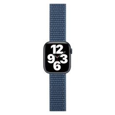 Ремешок Red Line для Apple Watch S3-S8/SE №26, нейлон, 38-40mm Cape Blue (УТ000032876) для Apple Watch S3-S8/SE №26, нейлон, 38-40mm Cape Blue (УТ000032876)