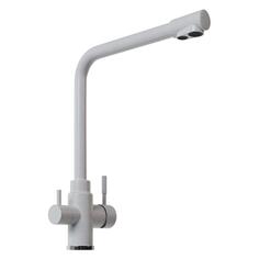Смеситель для кухни MIXLINE ML-GS13, белый (550672) ML-GS13, белый (550672)