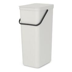 Мусорное ведро Brabantia Sort & Go, 40 л, встраиваемое, серое (214424) Sort & Go, 40 л, встраиваемое, серое (214424)