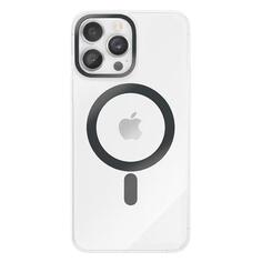 Чехол vlp Line case with MagSafe для iPhone 14 Pro, черный (1053033) Line case with MagSafe для iPhone 14 Pro, черный (1053033)