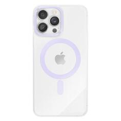 Чехол vlp Line case with MagSafe для iPhone 14 Pro, фиолетовый (1053036) Line case with MagSafe для iPhone 14 Pro, фиолетовый (1053036)