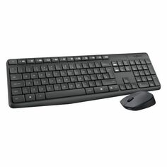 Комплект клавиатура + мышь Logitech MK235 Grey MK235 Grey