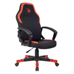 Игровое кресло A4Tech Bloody, текстиль/экокожа, черное/красное (GC-190) Bloody, текстиль/экокожа, черное/красное (GC-190)