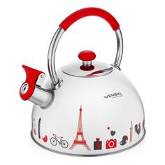 Чайник со свистком VENSAL Paris, 2,5 л (VS3001) Paris, 2,5 л (VS3001)