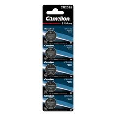 Батарейки Camelion CR2025, 3В, 5 шт (CR2025-BP5) CR2025, 3В, 5 шт (CR2025-BP5)