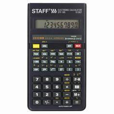 Калькулятор Staff STF-165, инженерный, 128 функций, 10 разрядов, 143х78 мм (250122) STF-165, инженерный, 128 функций, 10 разрядов, 143х78 мм (250122)