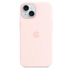 Чехол Apple Silicone Case with MagSafe для iPhone 15 Light Pink (MT0U3) Silicone Case with MagSafe для iPhone 15 Light Pink (MT0U3)