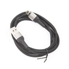 Кабель Usams US-SJ326 U28 USB/Lightning, с индикатором, нейлоновая оплетка, 2,4A, 1 м, серый (SJ326USB03) US-SJ326 U28 USB/Lightning, с индикатором, нейлоновая оплетка, 2,4A, 1 м, серый (SJ326USB03)