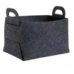 Корзина для хранения ZDK Homium, 25х23х25 см, серая (laundry 5) Homium, 25х23х25 см, серая (laundry 5)