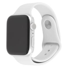 Ремешок Red Line силиконовый для Apple Watch 42-44mm S3/S4/S5 SE/S6/S7/S8, белый (УТ000032924) силиконовый для Apple Watch 42-44mm S3/S4/S5 SE/S6/S7/S8, белый (УТ000032924)