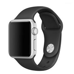 Ремешок Red Line силиконовый для Apple Watch 38-40mm S3/S4/S5 SE/S6/S7/S8, черный (УТ000032922) силиконовый для Apple Watch 38-40mm S3/S4/S5 SE/S6/S7/S8, черный (УТ000032922)