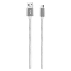 Кабель Red Line USB/microUSB, 2А, нейлон, QC 2.0, серебристый (УТ000035968) USB/microUSB, 2А, нейлон, QC 2.0, серебристый (УТ000035968)