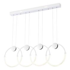 Светильник подвесной Ambrella light FL 4200K 45W, белый/хром (FL10598) FL 4200K 45W, белый/хром (FL10598)